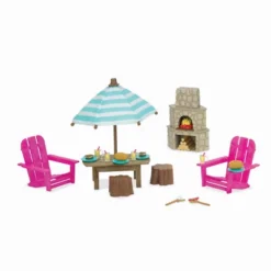 Li'l Woodzeez Toy House With Accessories 127pc - Honeysuckle Hillside Cottage -Doll Paradise Shop GUEST 75fa3d86 5e2b 42db 83cd 729473bca896