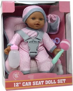 The New York Doll Collection 12 Inch Car Seat Doll Set -Doll Paradise Shop GUEST 77b271db 466b 4166 ad52 8cb96fca1d7d