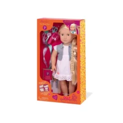Our Generation Phoebe With Hair Clips & Styling Book 18" Hair Grow Doll -Doll Paradise Shop GUEST 7b04ba40 5095 4b65 8091 051791e5a10c