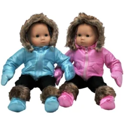 The Queen's Treasures 15" Baby Doll Clothes Set Of Two Winter Outerwear -Doll Paradise Shop GUEST 80c71062 e854 4425 bf18 2f045ed3b38b