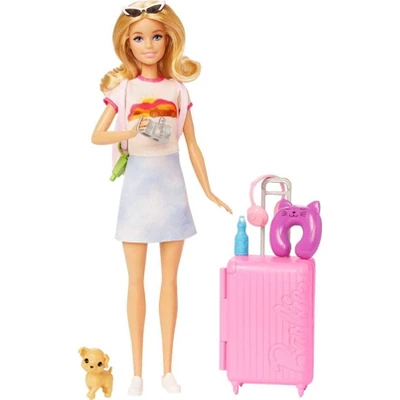 Barbie Doll And Accessories Travel Set With Puppy 3 Barbie Doll And Accessories Travel Set With Puppy - Image 3