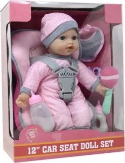 The New York Doll Collection 12 Inch Car Seat Doll Set -Doll Paradise Shop GUEST 81f62e30 8fa7 42d3 b036 460ba5f2a20b