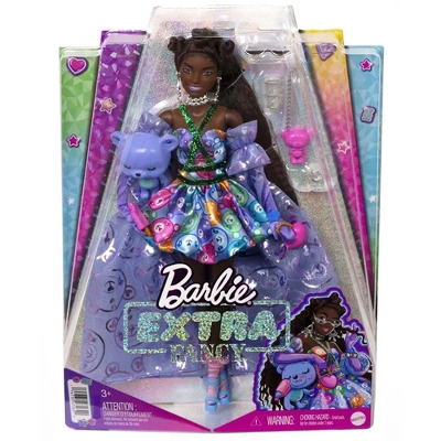 Barbie Superior Fashionista Runway Doll In Teddy-Print Gown With Long Fringe Hair 2 Barbie Superior Fashionista Runway Doll In Teddy-Print Gown With Long Fringe Hair - Image 2