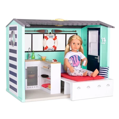 Our Generation Seaside Beach House Playset For 18" Dolls 5 Our Generation Seaside Beach House Playset For 18" Dolls - Image 5