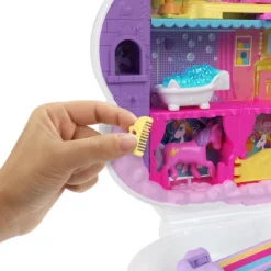 Polly Pocket Rainbow Unicorn Salon Compact -Doll Paradise Shop GUEST 894e60dd b0a1 49f7 83e2 e9a32106af0d
