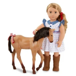 Our Generation Shelley With Foal 18" Doll & Horse Set