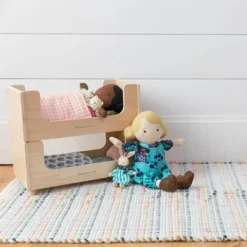 Manhattan Toy Sleep Tight Wooden Play Sleigh Bed With Pillow And Blanket For Dolls And Stuffed Animals -Doll Paradise Shop GUEST 8bb5e306 2c0a 447e ad4f 89d4a2924651 1