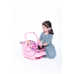 Joovy Baby Doll Car Seat - Pink Dot -Doll Paradise Shop GUEST 9062f80b 1135 4bd2 a6f2 77408238553f