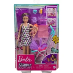 Barbie Skipper Babysitters Inc. Playset - Straight Brunette Hair -Doll Paradise Shop GUEST 917eca9d 661d 4aba 9ff9 0d8c4f13ab34