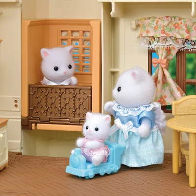 Calico Critters Red Roof Tower Home, 3 Story Dollhouse Playset With Figure, Furniture And Accessories 4 Calico Critters Red Roof Tower Home, 3 Story Dollhouse Playset With Figure, Furniture And Accessories - Image 4