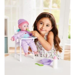 Kidoozie Just Imagine Mealtime Baby Playset For Pretend Play, Includes Baby Doll, High Chair And Feeding Accessories, Ages 2+ -Doll Paradise Shop GUEST 9621a40b c12c 4a2a 8e80 bf7a5839aa19
