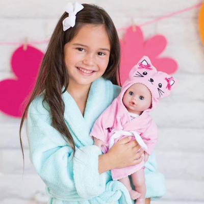 Adora Baby Bath Toy Kitty, 13 Inch Bath Time Doll With QuickDri Body 3 Adora Baby Bath Toy Kitty, 13 Inch Bath Time Doll With QuickDri Body - Image 3