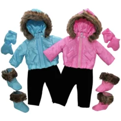 The Queen's Treasures 15" Baby Doll Clothes Set Of Two Winter Outerwear -Doll Paradise Shop GUEST 97ebfe4a e3d8 4acf 872c af6f73379960