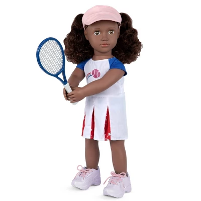 Our Generation Athletic Team Series 18" Tennis Player Doll - Imene 1 Our Generation Athletic Team Series 18" Tennis Player Doll - Imene