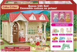 Calico Critters Sweet Raspberry Home Gift Set, Dollhouse Playset With 3 Collectible Figures, Furniture And Accessories -Doll Paradise Shop GUEST 9a900762 b824 477a b5ee 656bcf203e92