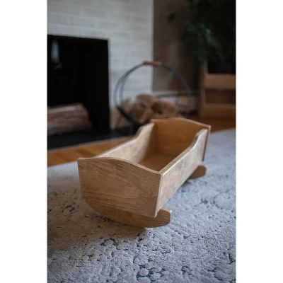 Remley Rebekah’s Collection Kids Wooden Doll Cradle - Ships Assembled 1 Remley Rebekah’s Collection Kids Wooden Doll Cradle - Ships Assembled