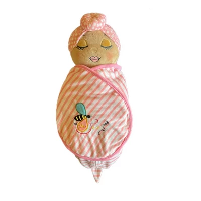 Orijin Bees Nu'Bees Plush Baby Dolls - Pink 1 Orijin Bees Nu'Bees Plush Baby Dolls - Pink