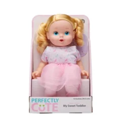 Perfectly Cute My Sweet Toddler 14" Baby Doll - Blonde With Blue Eyes