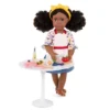 Our Generation Macy With Play Food Accessories 18" Posable Doll
