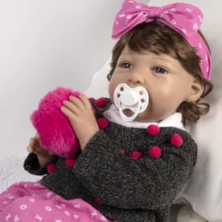 Paradise Galleries Realistic Toddler Doll - I Love You More With Magnetic Mouth And Pacifier, 21 Inch In SoftTouch Vinyl, 8-Piece Reborn Doll Gift Set -Doll Paradise Shop GUEST a27ef995 5026 4e68 871d a12f88cb03dd