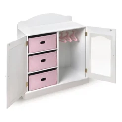 Badger Basket Mirrored Doll Armoire With Baskets -Doll Paradise Shop GUEST a35e4e53 6edc 4ffd 8f81 c47bb0d3aab7