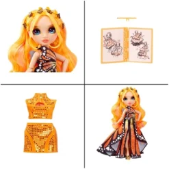 Rainbow High Fantastic Fashion Poppy Rowan 11" Fashion Doll W/ Playset -Doll Paradise Shop GUEST a4e63524 ab6b 4514 8813 716ec874df89