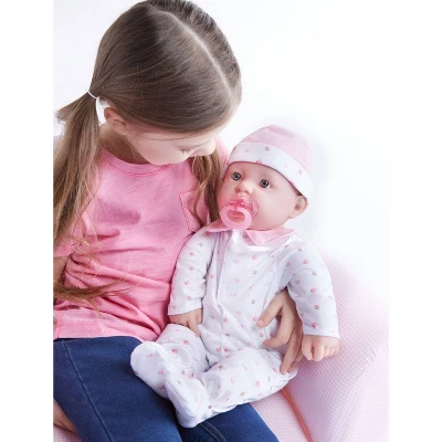 JC Toys La Baby 20" Baby Doll - Pink Outfit 2 JC Toys La Baby 20" Baby Doll - Pink Outfit - Image 2