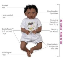Paradise Galleries Reborn Baby Doll Kione, 20 Inch Girl In Soft Vinyl & Weighted Body, 8-Piece Set -Doll Paradise Shop GUEST af6427f6 9b3c 479c a8cb 9ad99b002b11