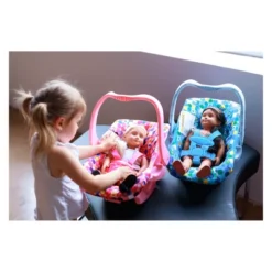 Joovy Baby Doll Car Seat - Pink Dot -Doll Paradise Shop GUEST b1b7a9a7 2e00 4daa be6e 5a5be5a2cc96