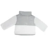 Sophia’s Fleece & Nylon Jacket For 18” Dolls, White/Silver