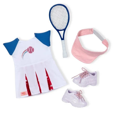 Our Generation Athletic Team Series 18" Tennis Player Doll - Imene 3 Our Generation Athletic Team Series 18" Tennis Player Doll - Imene - Image 3