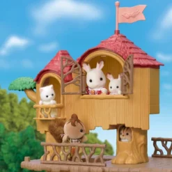 Calico Critters Lakeside Lodge Gift Set, Dollhouse Playset With Collectible Figure, Furniture And Accessories -Doll Paradise Shop GUEST b4aa10e1 7481 4544 a1d5 a2231cfec611