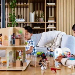 HABA Little Friends Dollhouse City Villa With 10 Pieces Of Furniture -Doll Paradise Shop GUEST b554dbad 3ead 40de 980a 5f65443927a2