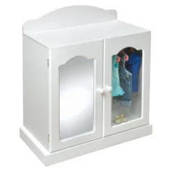Badger Basket Mirrored Doll Armoire With Baskets -Doll Paradise Shop GUEST b8aeef65 ac7f 414d af46 89cf969532c1