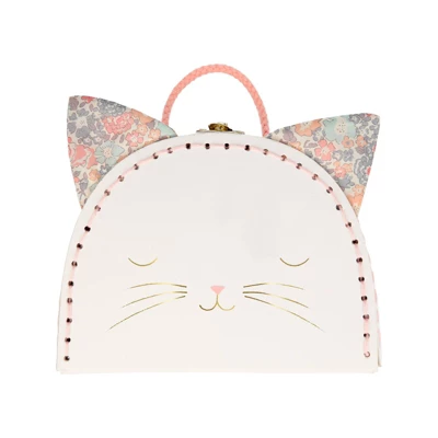 Meri-Meri Meri Meri Floral Kitty Mini Suitcase Doll (Pack Of 1) 5 Meri-Meri Meri Meri Floral Kitty Mini Suitcase Doll (Pack Of 1) - Image 5