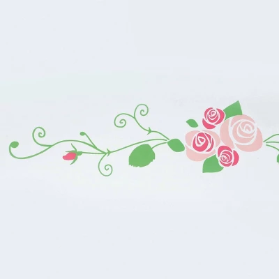 Badger Basket Doll Bed With Bedding And Free Personalization Kit - White Rose 8 Badger Basket Doll Bed With Bedding And Free Personalization Kit - White Rose - Image 8