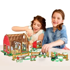 Storytime Toys Little Bo-Peep's Family Farm 3D Puzzle - Book And Toy Set - 3 In 1 - Book, Build, And Play -Doll Paradise Shop GUEST c29e450b a821 4f16 adea 850c31f6cf68