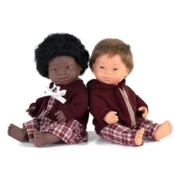 Miniland Educational Anatomically Correct 15" Baby Doll, Down Syndrome Boy, Brown Hair -Doll Paradise Shop GUEST c4ac6c3b 446e 492e aac3 998a61b05c2f