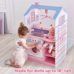 Olivia's Little World Childrens Wooden Doll Changing Station Dollhouse TD-11460W -Doll Paradise Shop GUEST c9628640 6327 4864 ad33 12bcfcdff381