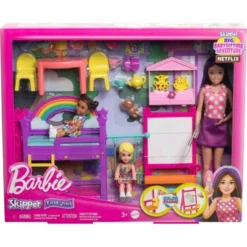 Barbie Skipper Babysitters Inc. Ultimate Daycare Playset With 3 Dolls, Furniture & 15+ Accessories -Doll Paradise Shop GUEST ca8058f7 5936 4034 ac1f 700e46fb9d6e