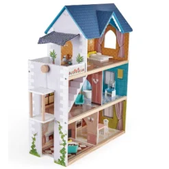 Hape Little Room Pretend Play 3 Story Wooden Doll House W/ Light, Doorbell, & Bedroom, Bathroom, Living Room, & Dining Furniture For Kids Age 3 And Up 6 Hape Little Room Pretend Play 3 Story Wooden Doll House W/ Light, Doorbell, & Bedroom, Bathroom, Living Room, & Dining Furniture For Kids Age 3 And Up -Doll Paradise Shop GUEST cc3dd154 9f47 4d3b b3c3 c7238a6ad2a8