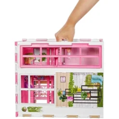 Barbie Dollhouse With Doll, 2 Levels & 4 Play Areas, Fully Furnished, -Doll Paradise Shop GUEST cd99554c db42 496b 9cf4 2900482bf8c5