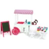 Playtime By Eimmie Cafe Cart With Accessories