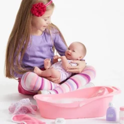 JC Toys La Newborn 14" Deluxe Bath Doll Set With Accessories -Doll Paradise Shop GUEST d011b078 d3e4 4f51 a066 ed50b8c1e562