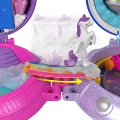 Polly Pocket Double Play Space Compact Playset -Doll Paradise Shop GUEST d142e5d7 6c4d 4a3e 942e fada4eeecf36
