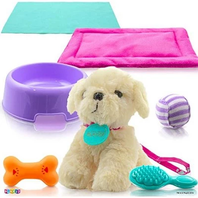 Plush Stuffed Puppy Dog 9 PCS Set For Baby Doll Accessories Fits For 18’’ American Girl Dolls - Play22Usa 6 Plush Stuffed Puppy Dog 9 PCS Set For Baby Doll Accessories Fits For 18’’ American Girl Dolls - Play22Usa - Image 6