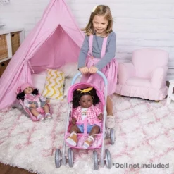 Adora Baby Doll Stroller Glam Glitter Medium Shade Stroller, Sparkly & Glittery, Fits Dolls Up To 20 Inches -Doll Paradise Shop GUEST d34bd540 4989 4d97 af7e accc04cb49a6