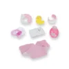 JC Toys La Newborn 14" Deluxe Bath Doll Set With Accessories