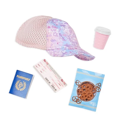 Our Generation Ari With Rolling Luggage & Accessories 18" Travel Doll 3 Our Generation Ari With Rolling Luggage & Accessories 18" Travel Doll - Image 3