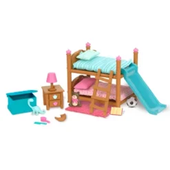 Li'l Woodzeez Toy House With Accessories 127pc - Honeysuckle Hillside Cottage -Doll Paradise Shop GUEST d7883ba0 1a36 431e 8ec8 9c569dfaad91